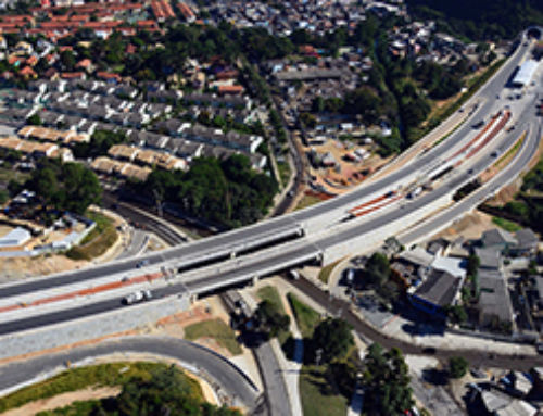 Rio de Janeiro – Perkuatan dinding tanah untuk Jalan Tol BRT Transolimpica